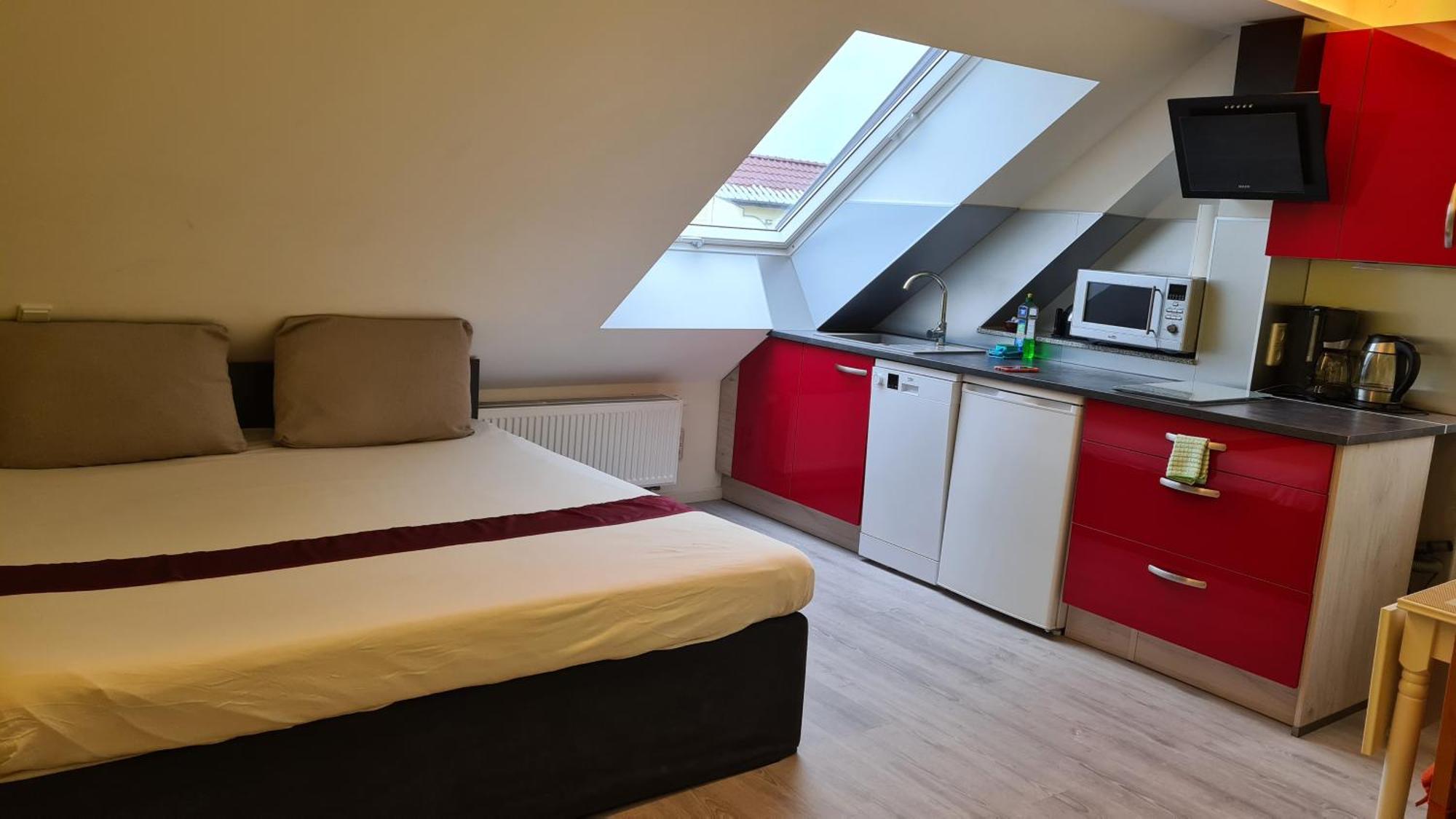 Helles Apartment In Berlin-Mariendorf Exteriör bild